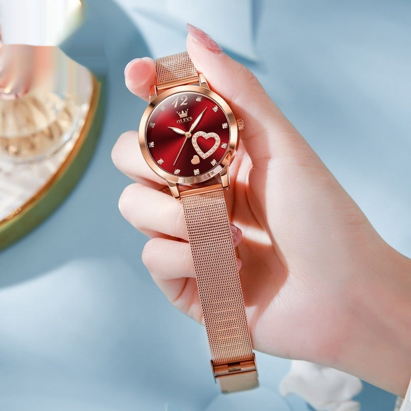 Fashion Personalized Mesh Strap Women's Watch